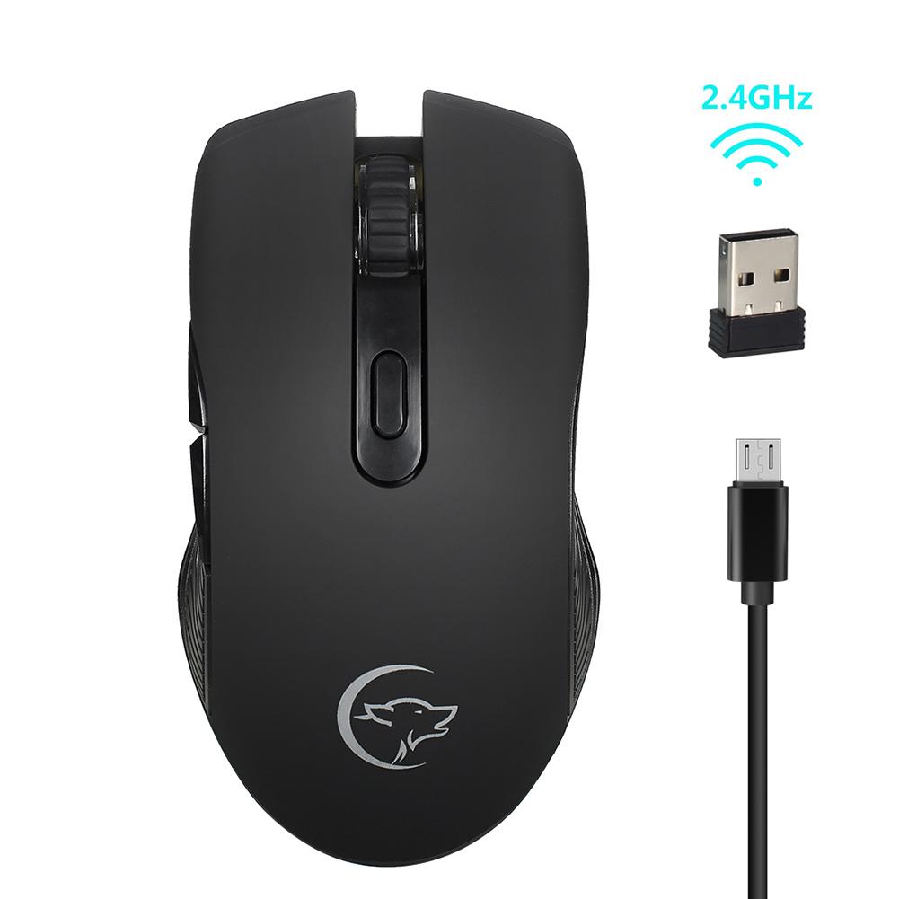 G829 kabellose gaming-mäuse (2.4 ghz) mit usb-empfänger für pc, laptop und desktop-pc