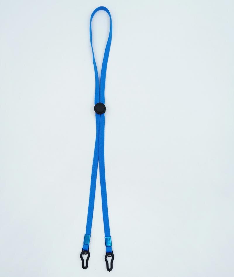 Masker lanyard kinderen masker houder - gezichtsmasker ketting - gezicht anti-verlies en anti-masker lanyard: Blauw
