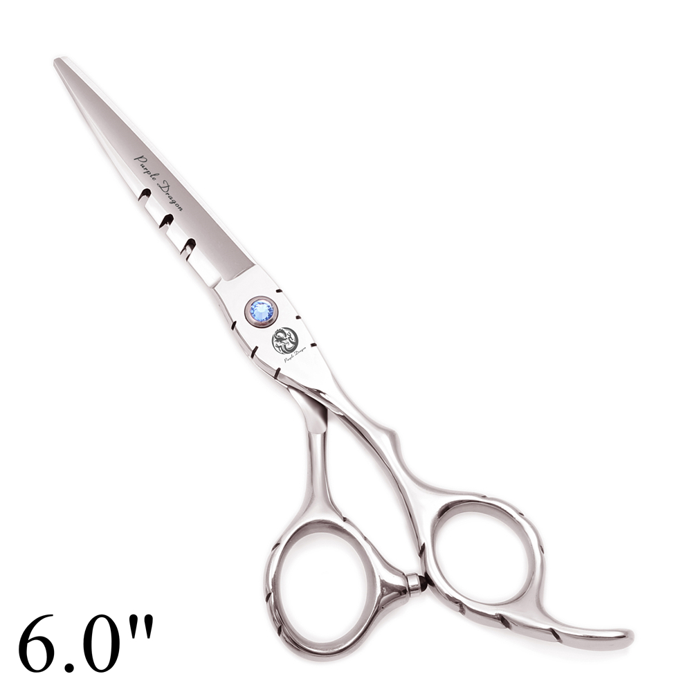Professionele Kapper Schaar 5.5 "6" Roestvrij Kappers Knippen Schaar Dunner Schaar Haar Schaar Set Z1010: Blauw
