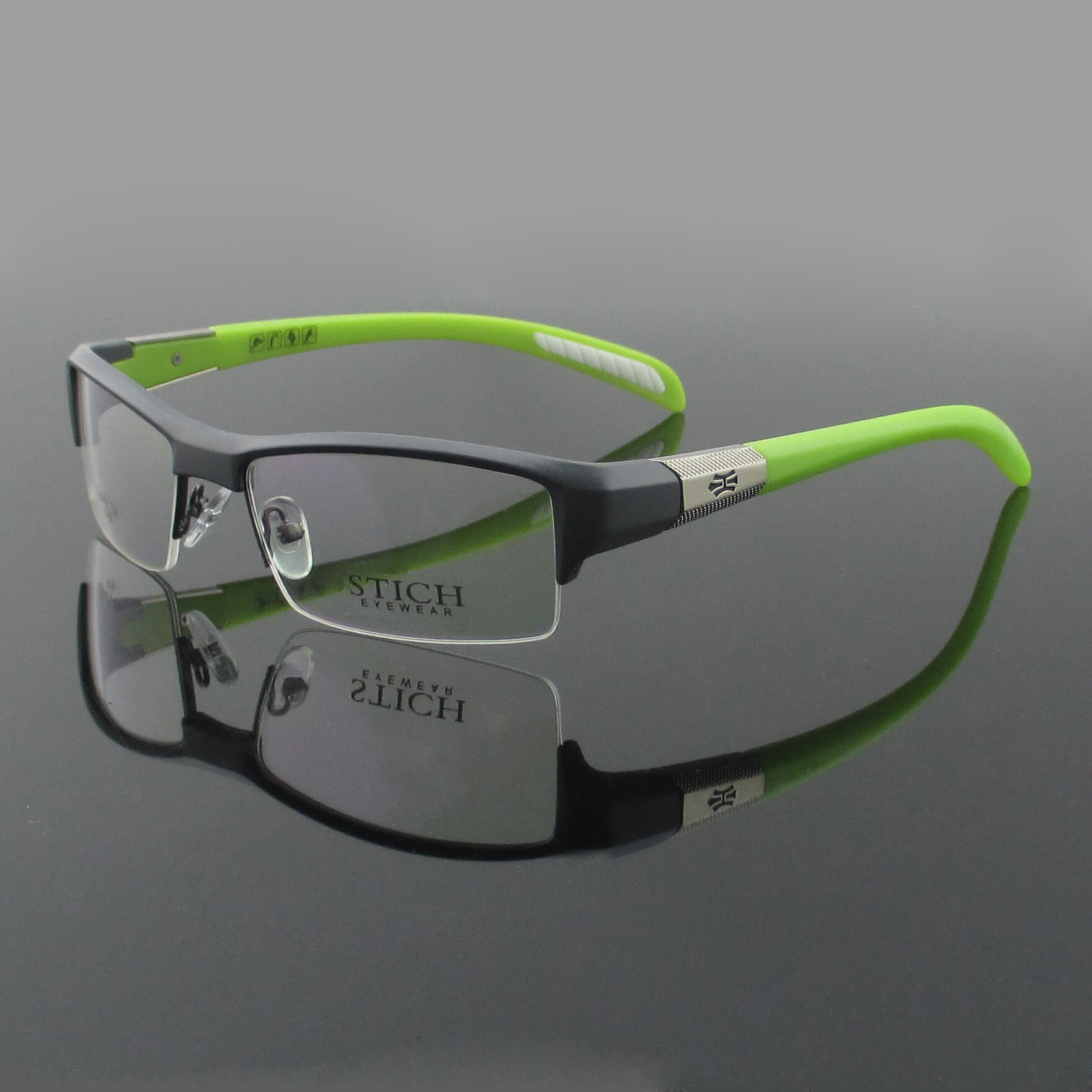 Vazrobe Sport Glazen Frame Mannen TR90 Brillen Brillen Voor Recept Ultra Licht Mode Lenzenvloeistof Niet Overslaan Eyewear