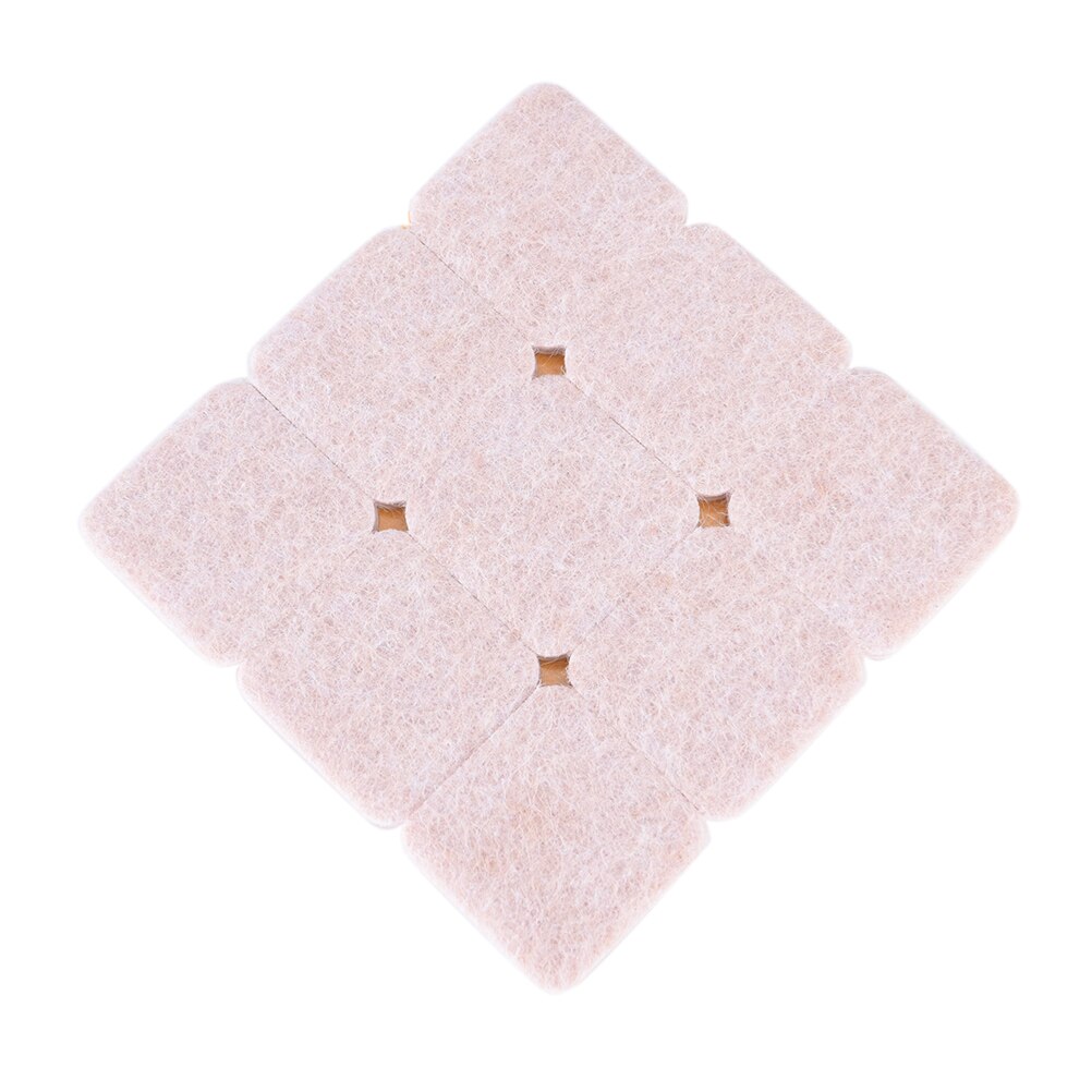 18x DIY Self Adhesive Furniture Scratch Protector Rectangle Felt Pads Sets: S