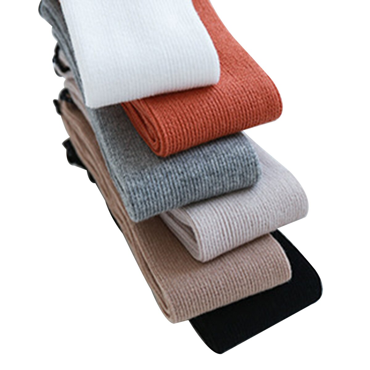 Maluch dziewczynek pończochy piękne wzburzyć plisowany dzianiny bawełniane ciepłe antypoślizgowe skarpety robić kolan na sukienka na co dzień