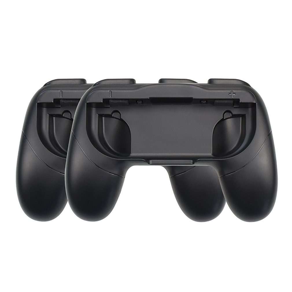 Grips Voor Nintendo Switch Vreugde-Con Handgrepen Controllers Draagbare Kleurrijke Voor Nintendo Switch Vreugde Con: black and black