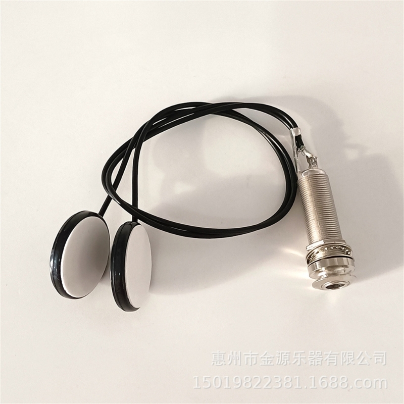 Gitaargeluid Pickup Piezo Contact Microfoon Pickup Transducer Gitaarkabel Sticker Gitaar Ukelele Instrumenten Accessoire