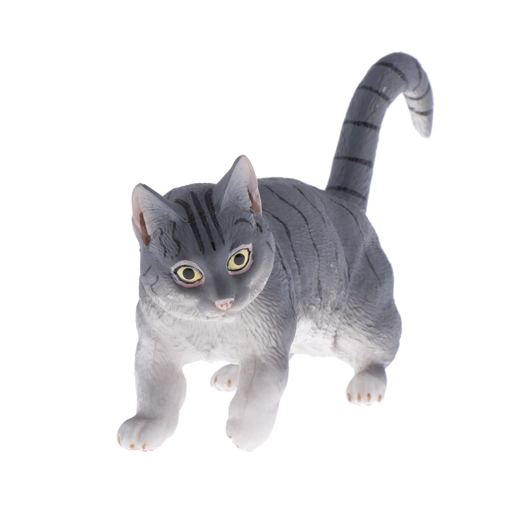Figurines d&#39;animaux sauvages en plastique, modèle de jouet pour enfants, Collection réaliste: Persian Cat