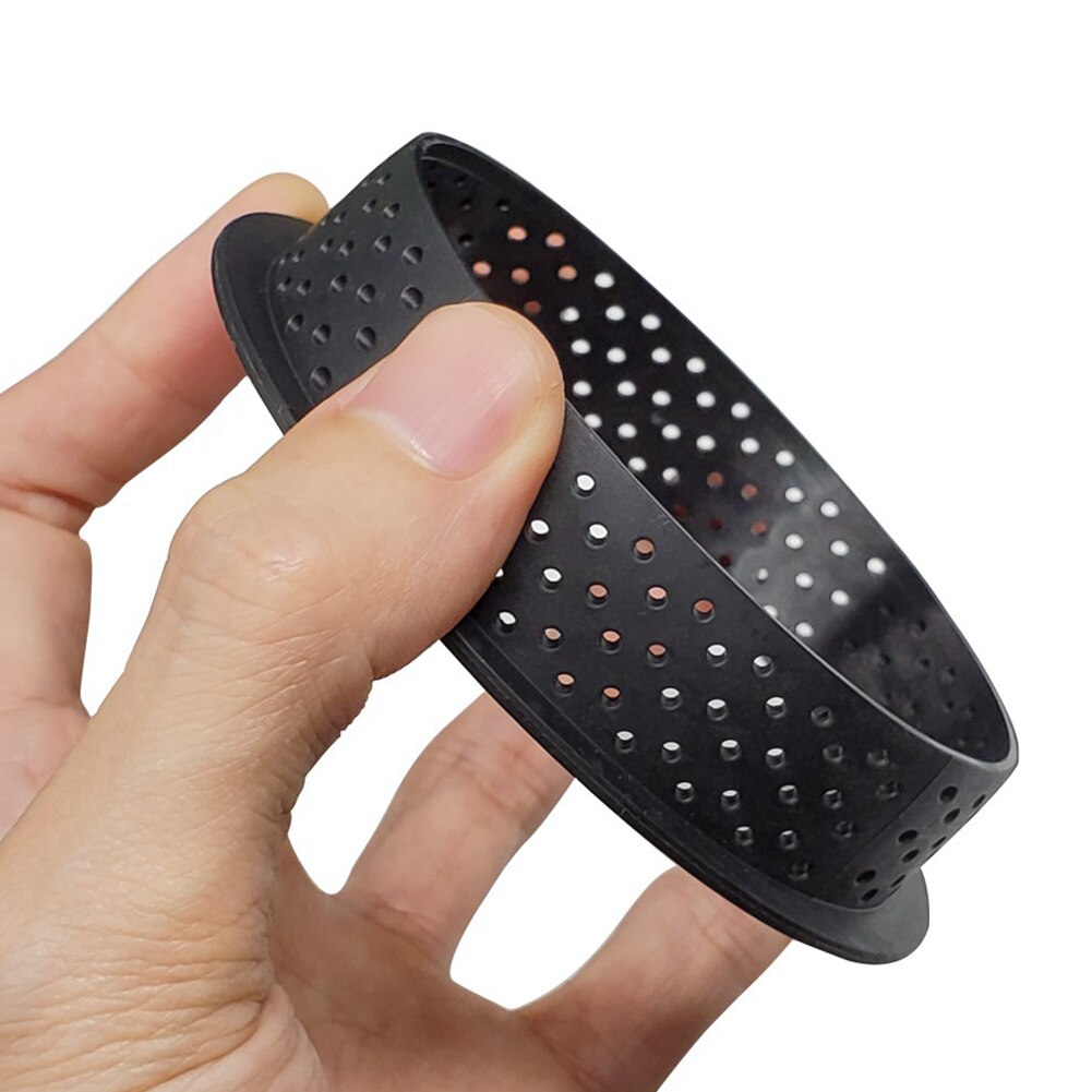 8 st rund form mousse cirkelskärare dekorationsverktyg fransk dessert gör-det-själv kakform perforerad ring non stick bakeware tårta