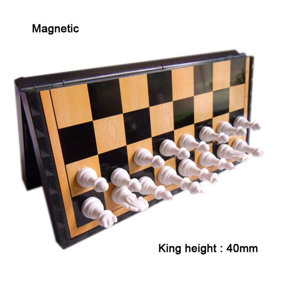 Classic chess men Staunton 3 - Black or Brown - Webwinkel