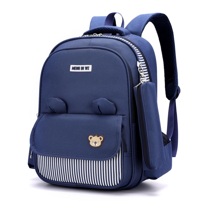 sacs d'école adolescent école sac à dos de sac d'école pour adolescentes primaire enfant sac à bandoulière Mochila: Deep Blue