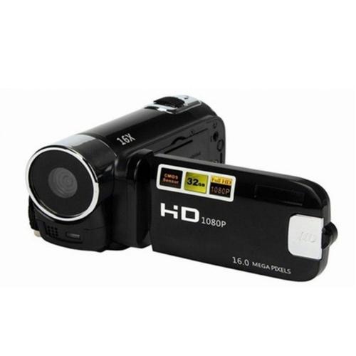 HD 1080P Video Kamera Digital Camcorder 2,7 Zoll 16MP hoch Definition DV Kameras 270 Grad Dreh Digitale Camcorder: Schwarz
