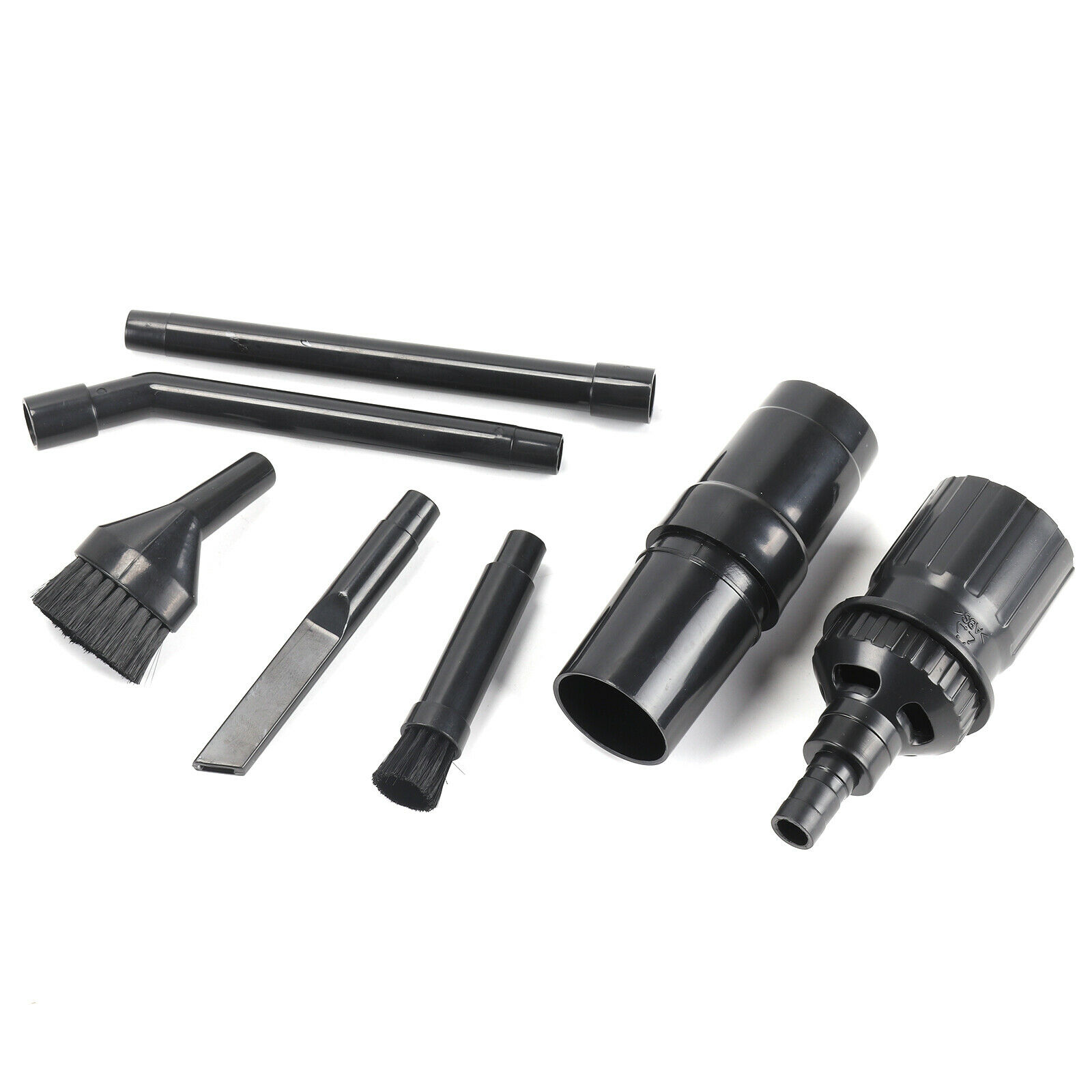 8x Car Van Lorry Mini Micro Vacuum Set Trailer Motorhome Vacuum Cleaner Tool Accessories 30-38mm RV Camper Cleaning Accessories