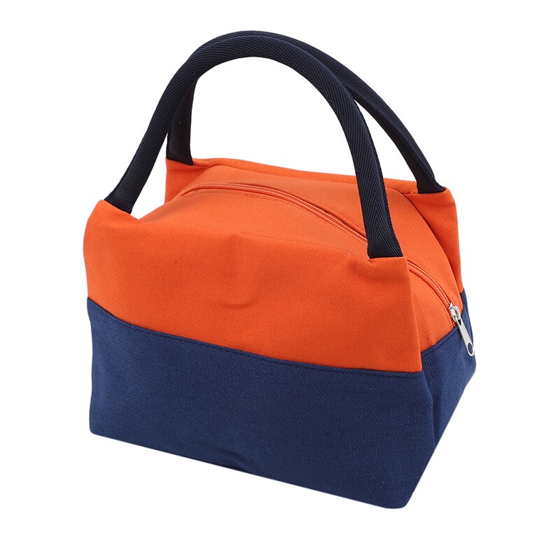 Brand Canvas Lunch Bags For Women Portable Thermal Insulated Lunch Box Bag Tote Bolsa Comida Lunch Bag For Kids School