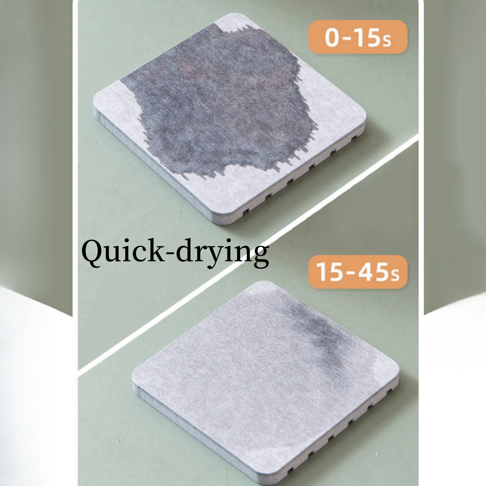 Kieselalge Schlamm saugfähiges Seifen kissen schnell trocknendes Waschbecken Lagerung Untersetzer Schlecht rutsch feste quadratische Spüle Tablett Schwamm absorbierende matt