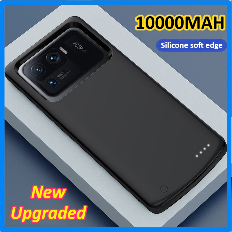 Verbesserte 10000 mAh Akku-Ladegerät-Hüllen für Xiaomi Mi 11 11 Profi/11 Lite Ultra Energie Bank Ladeabdeckung Makao Rama Rama