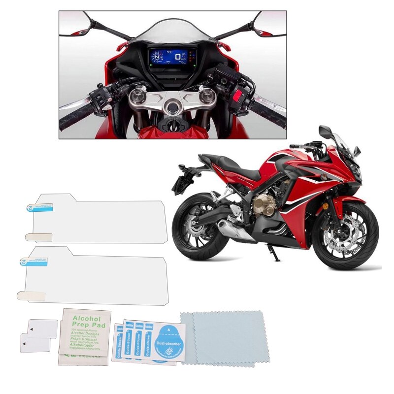 Motorfiets Cluster Kras Bescherming Screen Protector Instrument Film Voor Ho Nda CBR650R CB650R