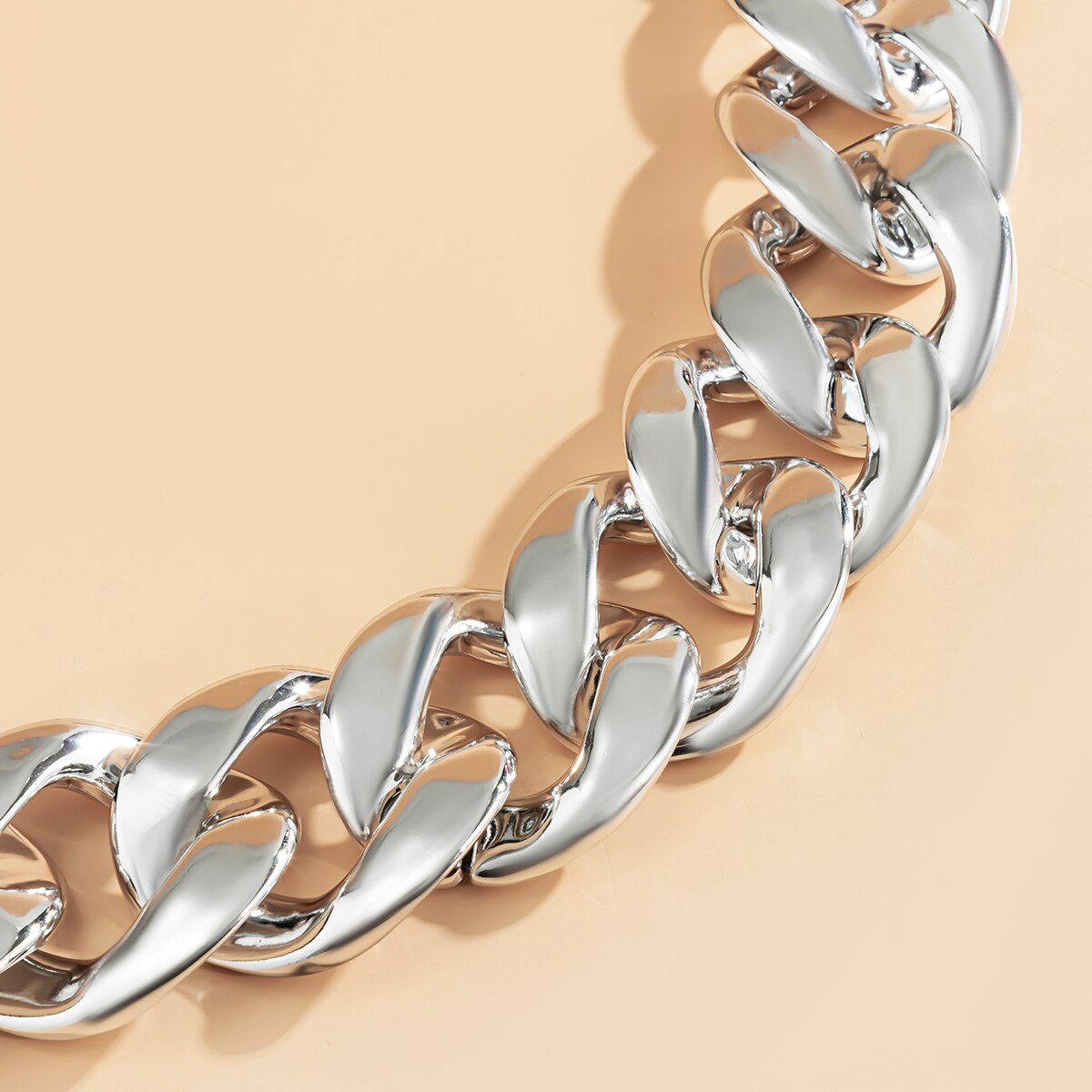 Shixin Punk Ccb Materiaal Dikke Ketting Riem Voor Vrouwen Mode Vrouwelijke Taille Keten Op Jean/Jurk Accessoires Riem sieraden
