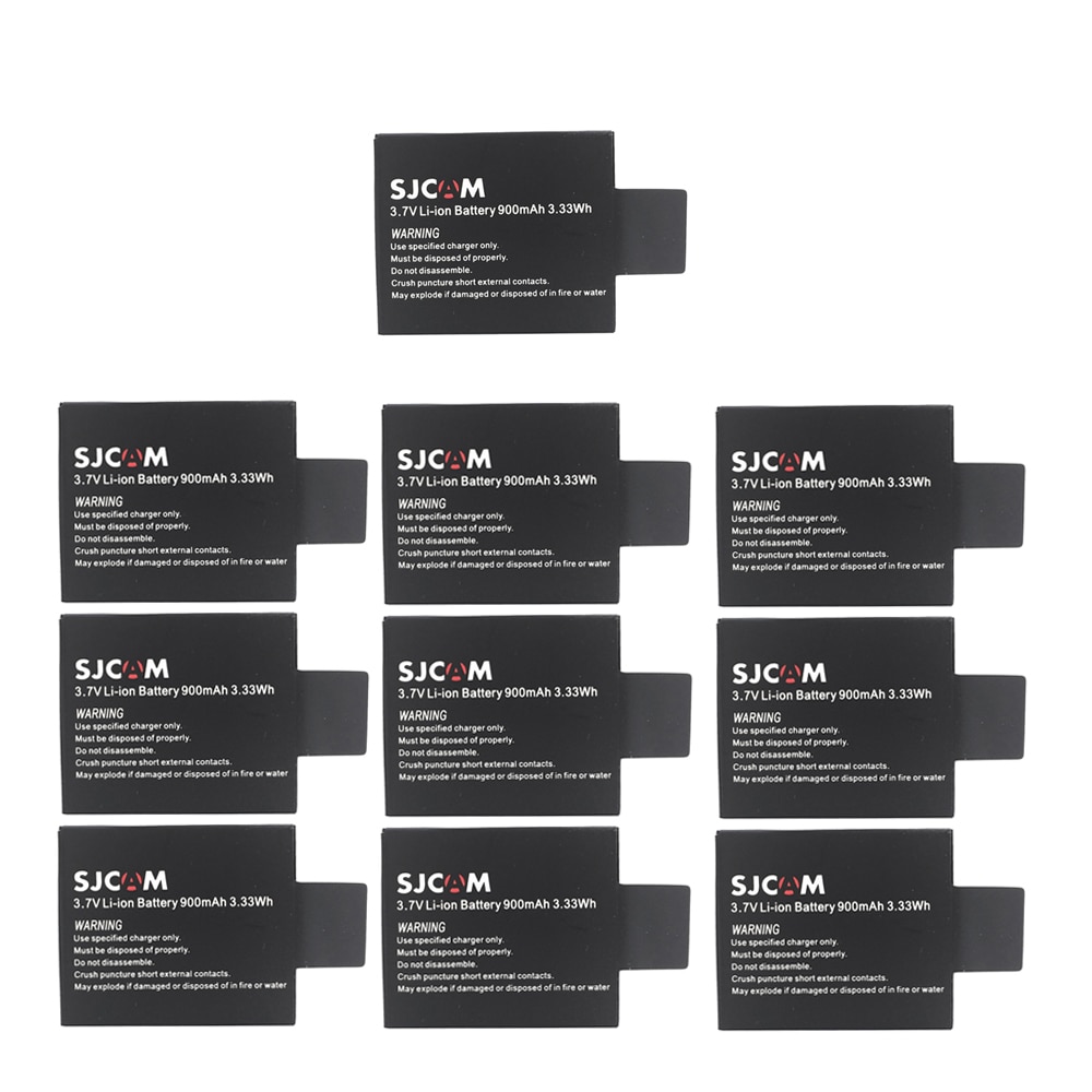 Para SJCAM batería SJ 4000 5000 SJ7000 SJ4000 SJ5000 SJ6000 - SJ9000 M10 EKEN 4K H8 H9 GIT-LB101 de batería de la cámara