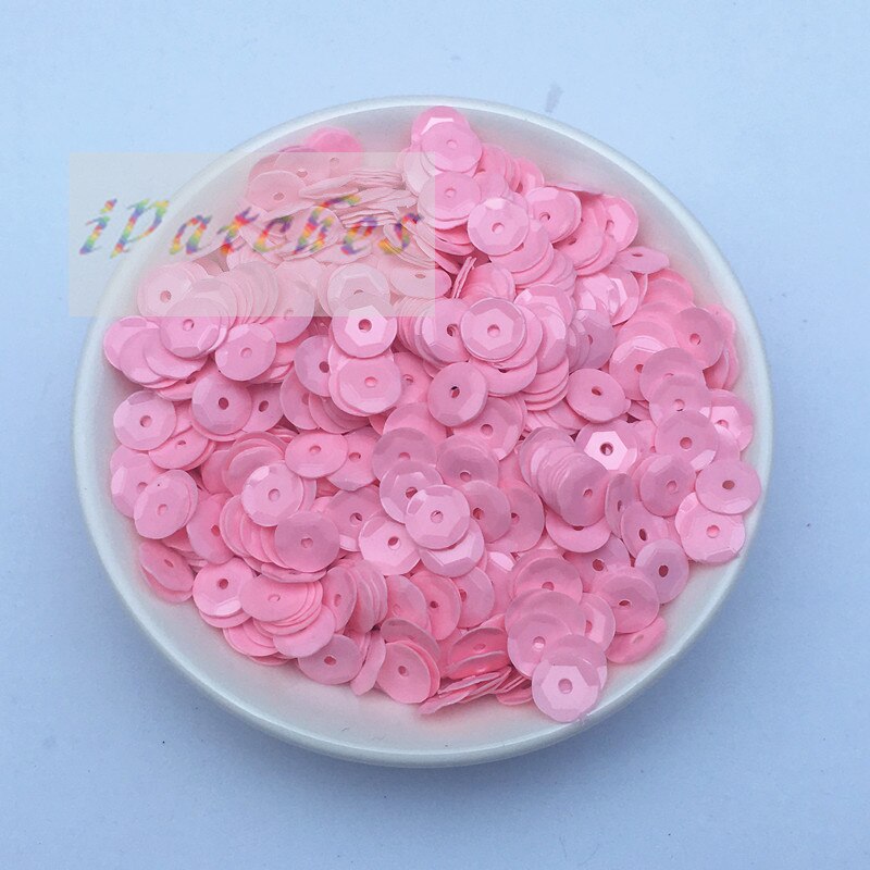 720Pcs 6Mm Cup Pailletten Pvc Effen Kleur Naaien Pailetten Diy Craft Scrapbook Bruiloft Decoratie Stof Halloween Party Verfraaien