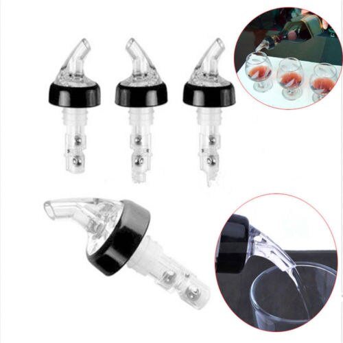 Liquor Spirit Nip Measure Wine Shot Pourer Bottle Dispenser Barware Tool USA