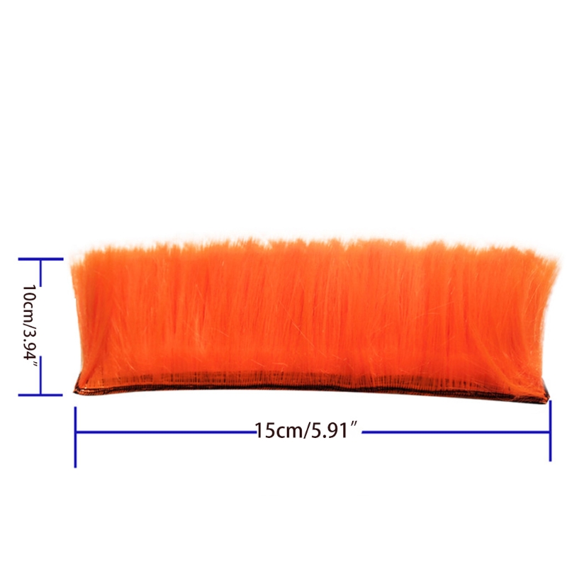 Motorhelm Mohawk Universele Synthetische Pruiken Decoratie Voor Motorhelm Ski Sport Helm Accessoires