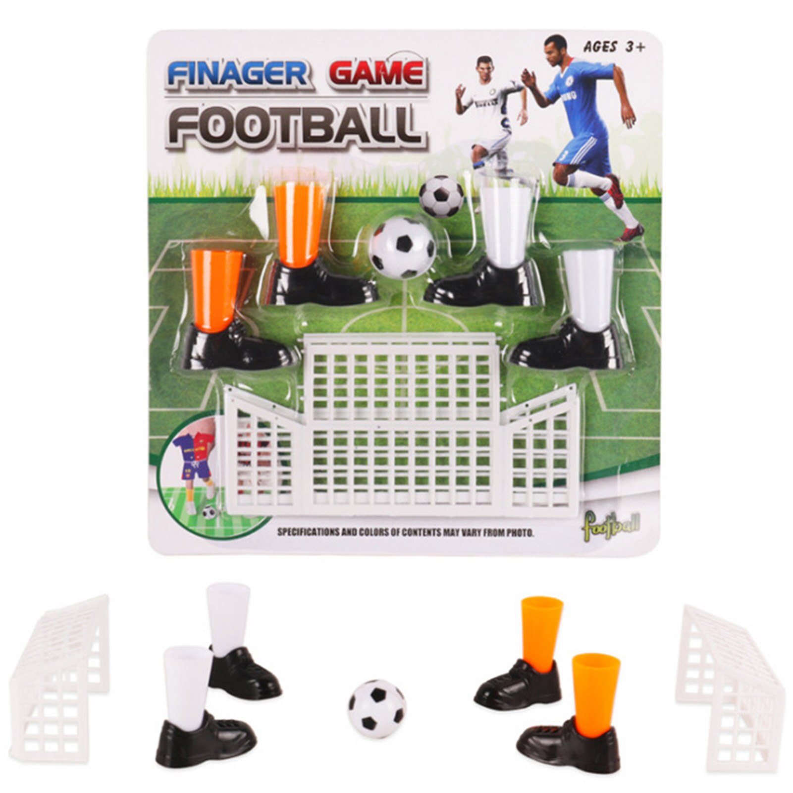 Vinger Voetbal Speelgoed Mini Tafelblad Voetbal Arcade Ideaal Party Games Vinger Voetbal Match Grappig Vinger Speelgoed Spel Sets Met Twee doelen: B