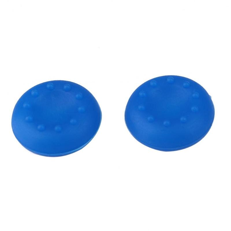 20Pcs Rubber Silicone Cap Thumb Stick Grips Cover Voor PS4 PS3 PS2 Voor Xbox 360 Een Duimknoppen Caps 10 kleuren 20X20Mm