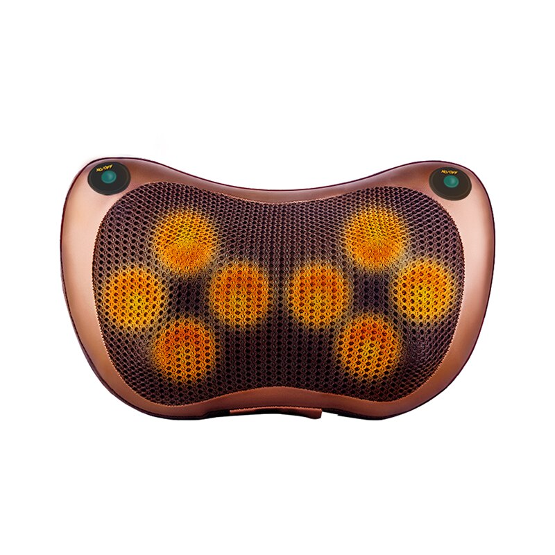 Cervical Massager Pillow Shiatsu kneading heat Vibrating electric back neck shoulder massage pillow