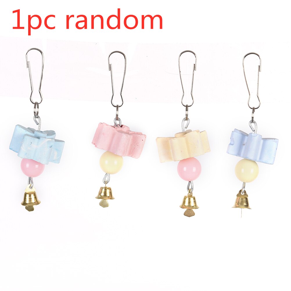 1Pc 12*11.5*7.5Cm Grappige Mini Vogel Papegaai Muis Kat Speelgoed Supermarkt Winkelwagentje Intelligentie Groei papegaai Speelgoed: 1pc random