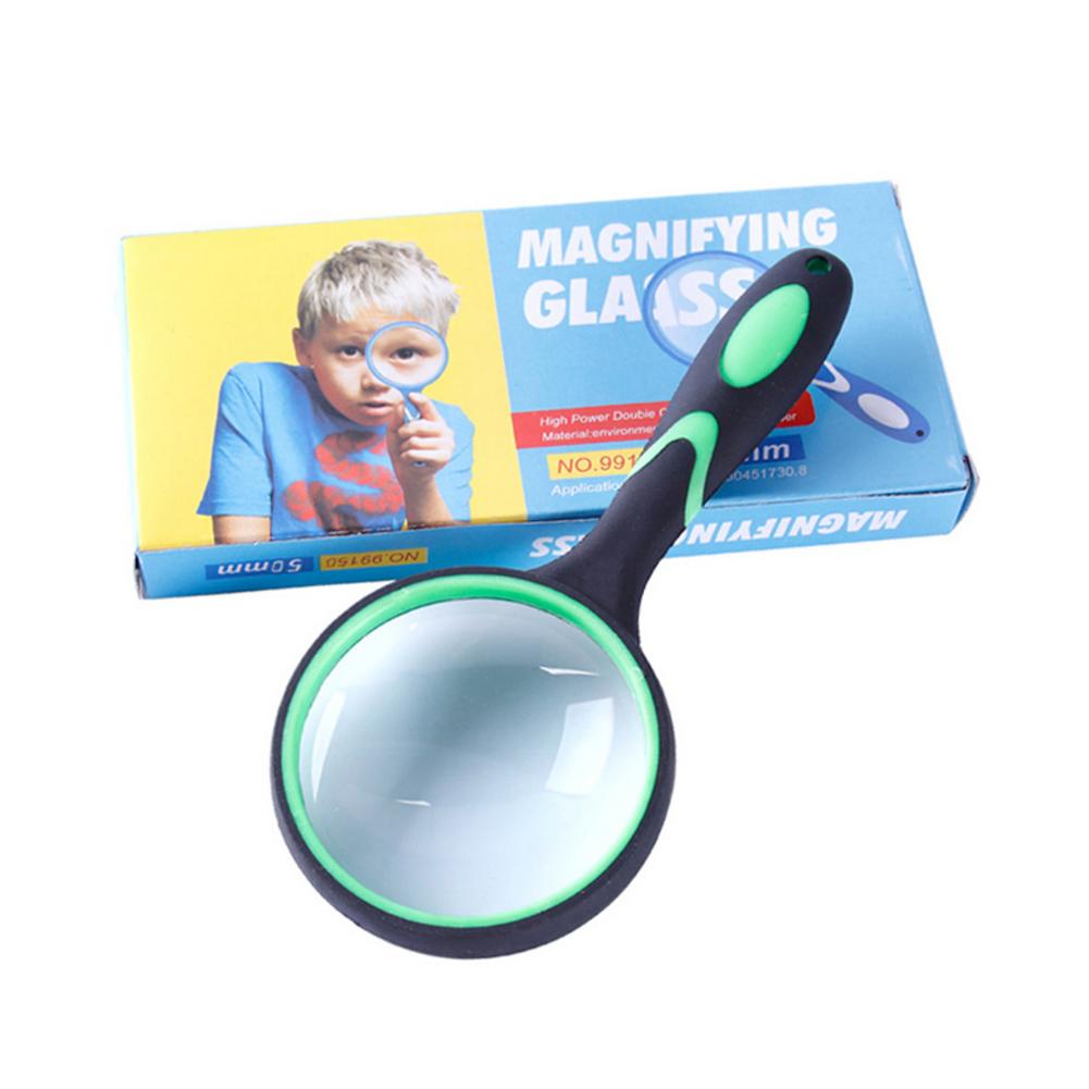 10 Times Lupa Magnifying Glass Loupe Third Hand Magnifier With Backlight LED Lights Fresnel Lens Lamp Reading Repair Magnifiers