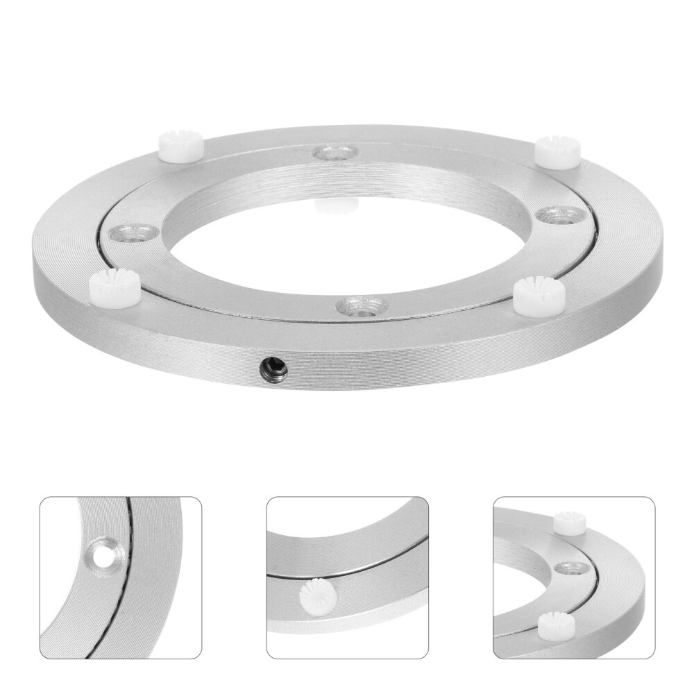 Aluminum Alloy Rotating Turntable Bearing Swivel Plate Practical Turntable Plate