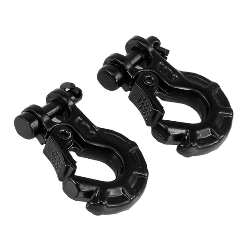 RC Metal Trailer Hook Winch Hook for 1/10 RC Crawler Car Axial SCX10 Traxxas TRX4 D90 Tamiya CC01 Simulation Decoration Parts,2