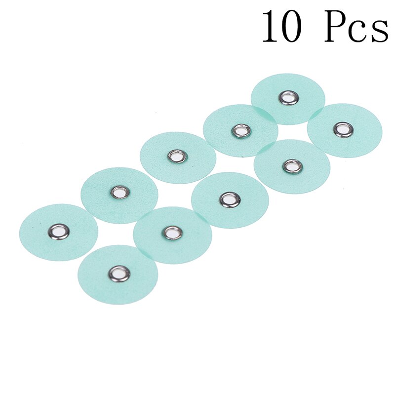 Disques de polissage et de finition dentaires, 10/40 pièces, réduction brute, jeu de bandes de mandrin, matériaux de polissage dentaire: GN10