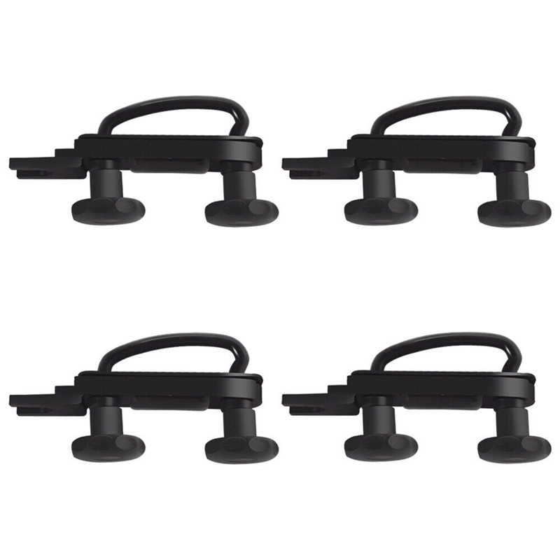 4pcsStainless Steel Universal Roof Box Car Van Mounting Fitting Kit U-Bolts Clamps Car U-Bolts Clamps Roof Luggage Accessories