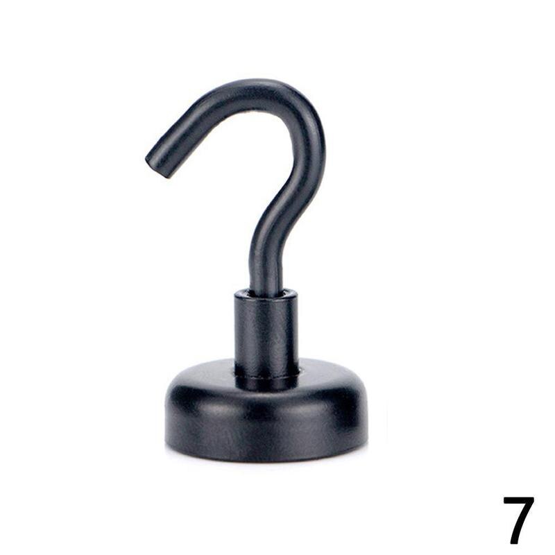 Magnet Strongest Rare Earth Neodymium Magnetic Hanging Hook Holder: Burgundy