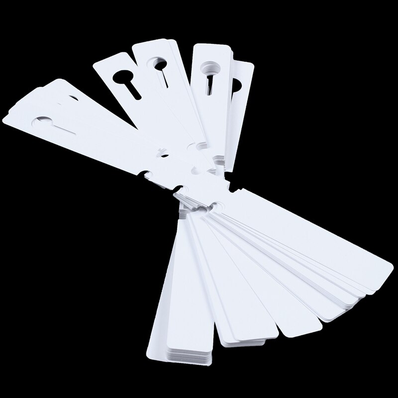 100Pcs Pvc Waterproof Ring Set Label Plant Label Gardening Label Plastic Orchid Label