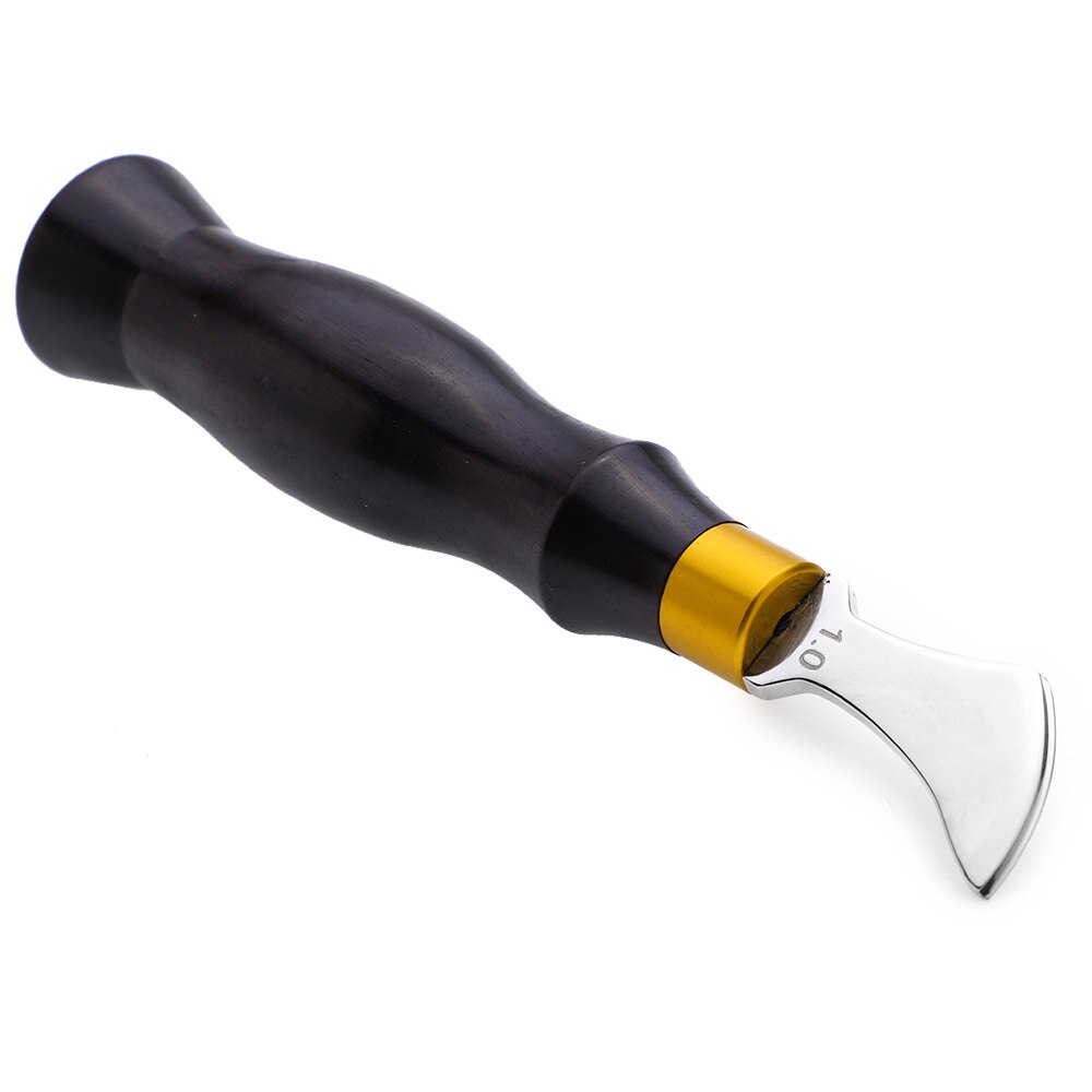 Line Pressing Machine Line Pressing Tools Edge Device Leather DIY Blank Holder Device Purple Light Rosewood Handle: 1