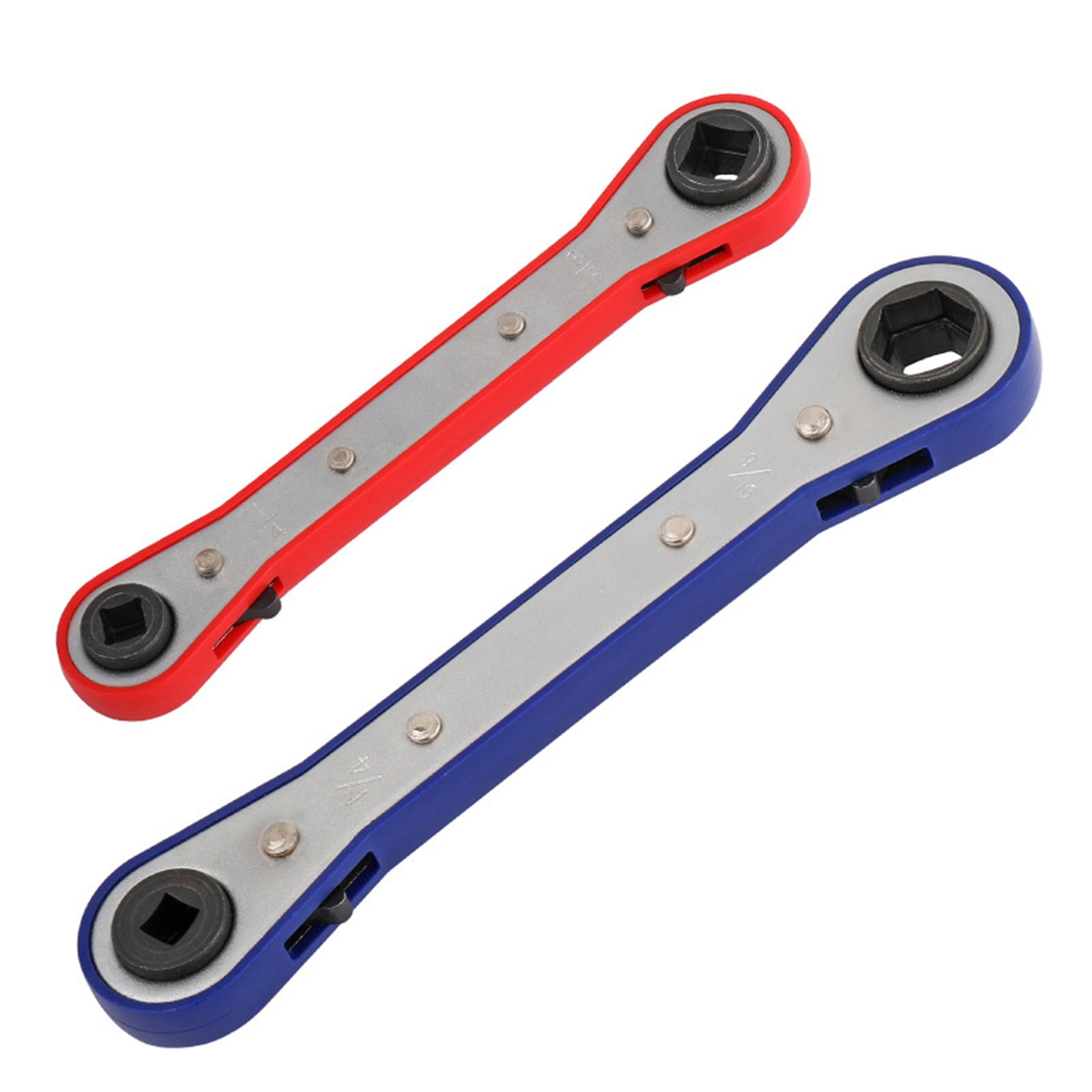 Spanner Spanners Ratchet Wrench Double-Ended Wrench Squares Hexagon Hand Tools Air Conditioner Refrigeration Ratchet Spanners