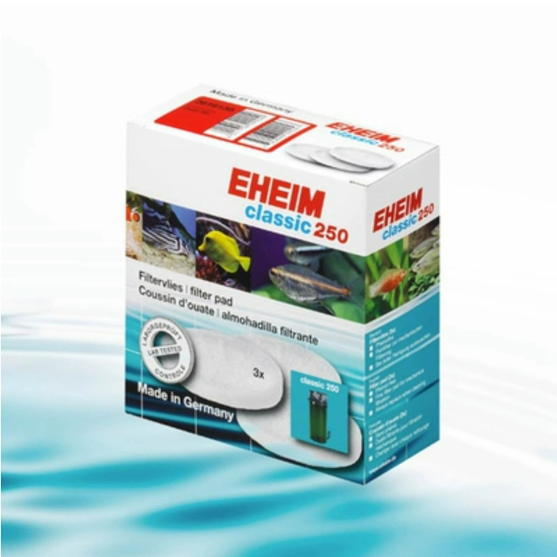 EHEIM Classic 2211/2213/2215/217 Fein- und Grobschaumstoff-Filterpad für mechanische und biologische Filtration: Black