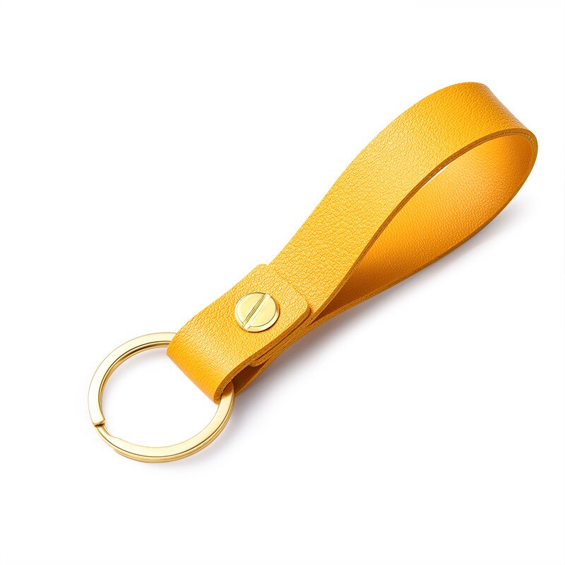 2021 moda portachiavi in pelle di mucca filo per auto ottavino regalo ciondolo in metallo portachiavi portachiavi semplici portachiavi