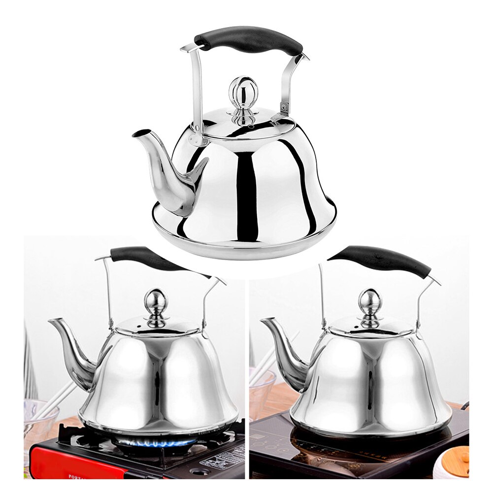 2l visslande vattenkokare med infuser löst blad rostfritt stål whistke tekanna rosa guld sliver vattenpanna gryta för spis induktion