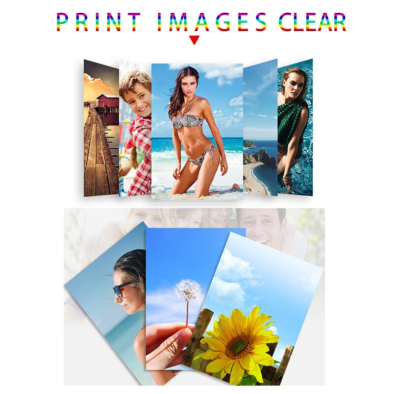 Photo Paper for Inkjet Printer Paper Imaging Supplies Printing Paper Photographic Color Coated 100 Sheets Glossy 4R 6inch 4x6