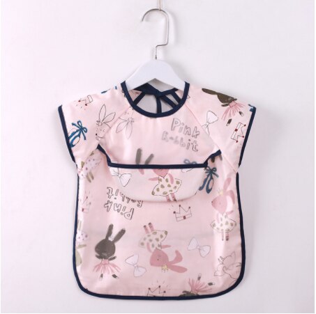 Waterdichte Baby Eten Kinderen Tekening Mouwloze Baby Bandana Slabbetjes Schattige Slabbers Zachte Katoenen Baby Bib Maaltijd Burp Eva Doeken: C