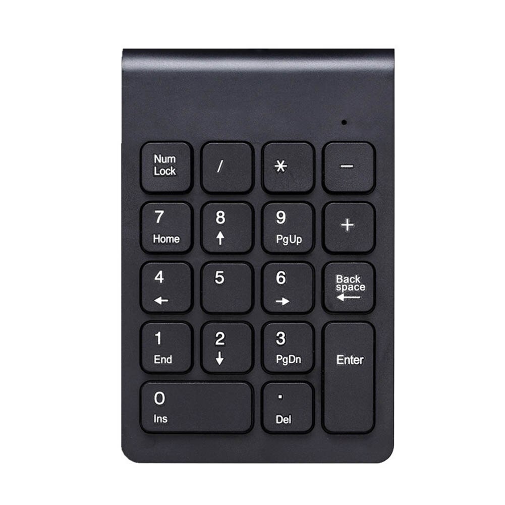 Portable 2.4G Wireless Digital Keyboard USB Number Pad 18 Keys Mini Numeric Keypad For Laptop PC Notebook Desktop SGA998