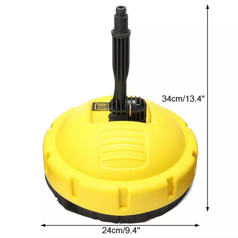 Spazzola per pavimenti con pulizia a spruzzo rotante per idropulitrice ROUE per Karcher/Nilfisk/Elitech/Lavor.