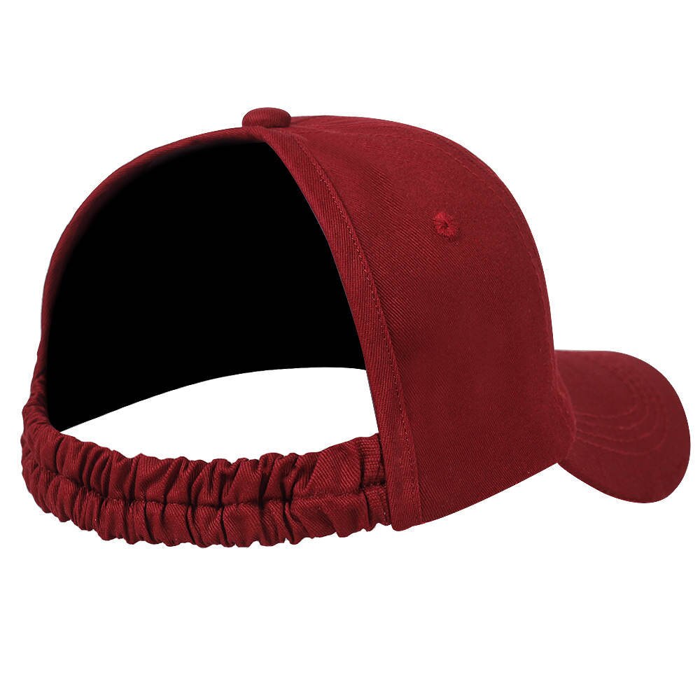 Casquette de Baseball avec ouverture arrière | Casquette d'été, chapeau pare-soleil en coton pour l'extérieur, hip hop à la , chapeaux de: Vin rouge