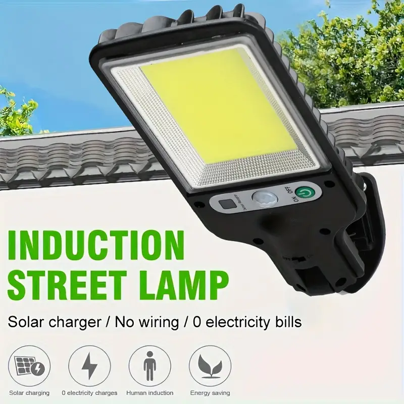 Straatverlichting op zonne-energie Buiten Waterdicht Menselijk lichaam Sensing Binnenplaats Tuinmuur Huishoudelijke verlichting Landelijke wegverlichting Wandlampen