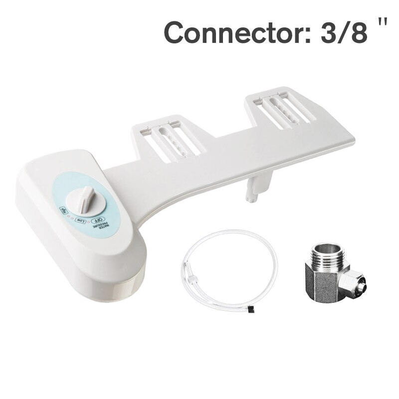 1/2 "Niet-Elektrische Toiletbril Bidet Koud Water Badkamer Moslim Shattaf Wassen Bidet Sproeier Zelfreinigende nozzle: EU