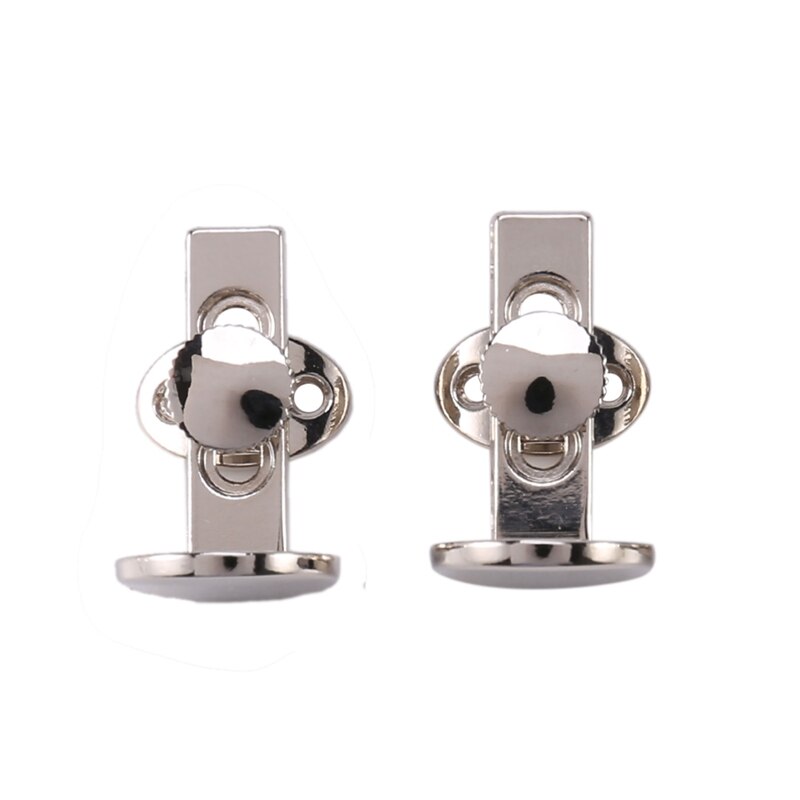 5x Adjustable Clarinet Thumb Rest - Metal Finger Protector with Screws - Woodwind Instrument Parts