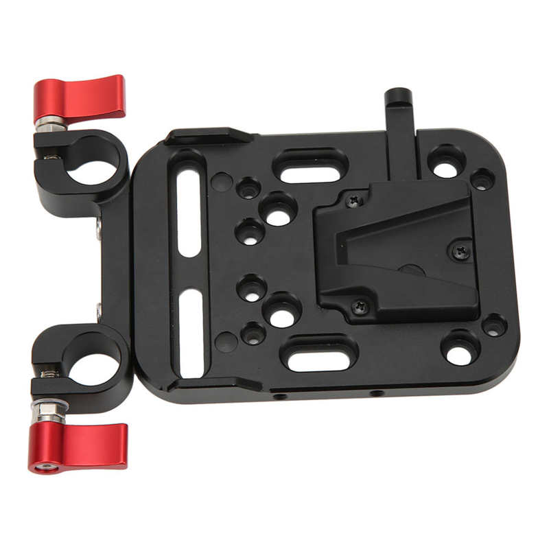 V Lock Mounting Plate Flexible V Mount Lock Battery Plate Quick Release for DSLR Cameras