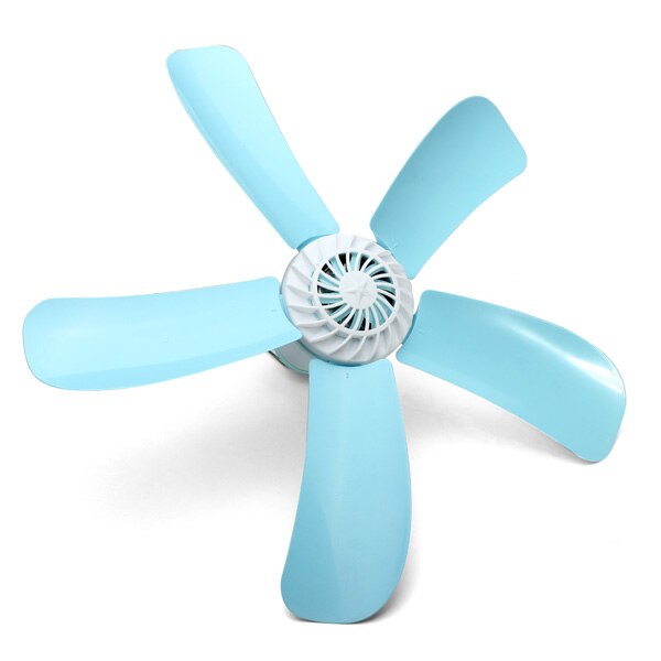 220V 7W Kleine Lake Groene energiebesparende Ventilator Wind Huishoudelijke Elektrische Muggen Killer Mini Plafond Cool Fan met 5 Bladeren