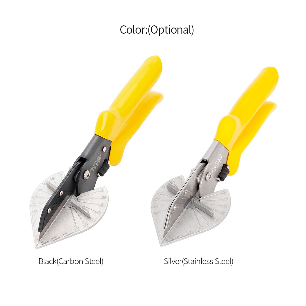 PARON Universal Angle Wire Duct Scissors PVC Trunking Tube Edge Clip 45 Degree to 135 Degree Adjustable Angle Multi Angle Mitre